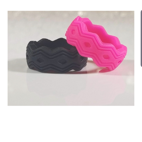 PINK WILLOW Jewelry Silicone Fitness Rings Poshmark